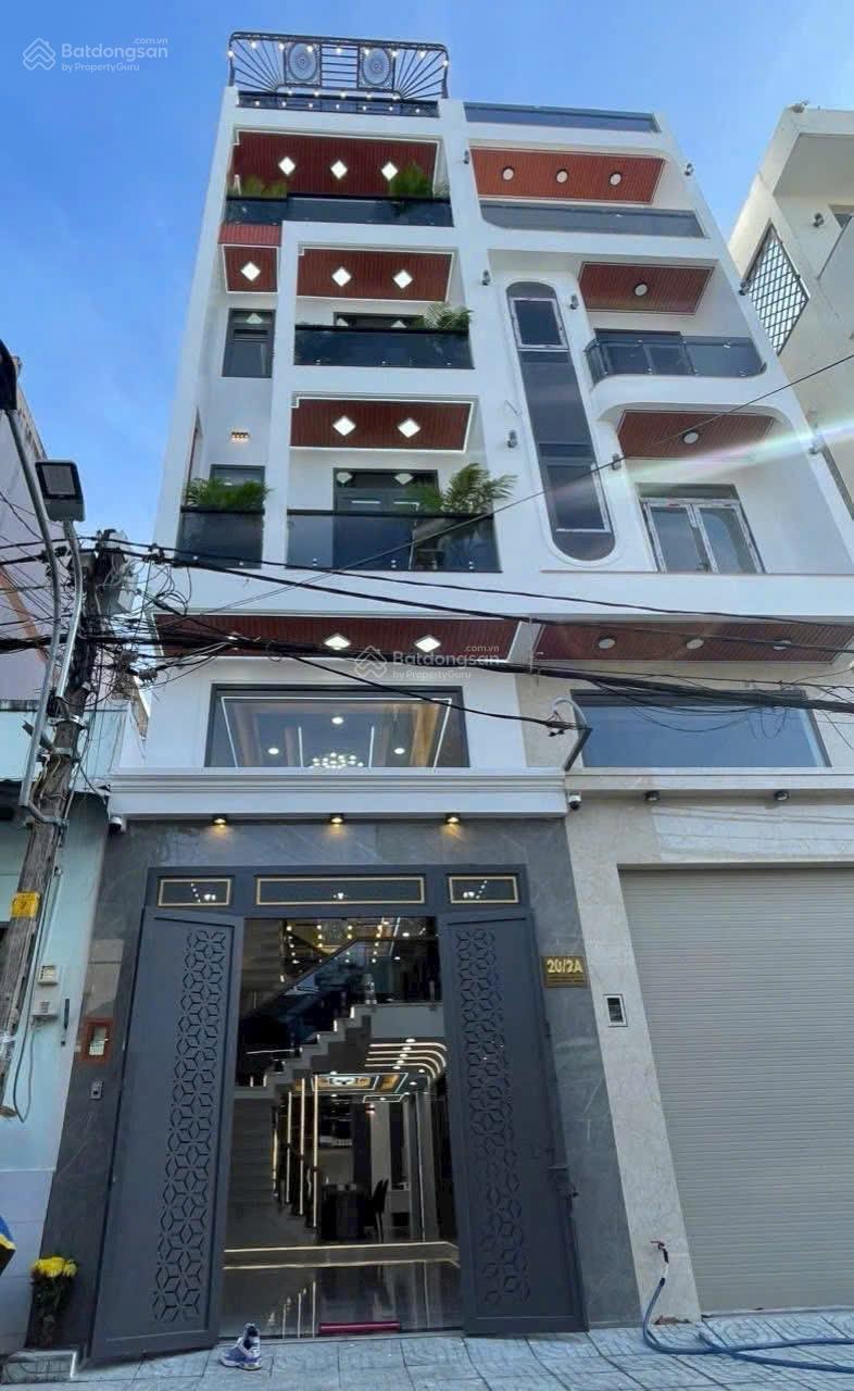 Nhà phố đẹp 4x18m, full nội thất, xây 1 trệt, 1 Lửng, 3 Lầu hẻm 8m thông Đường Trung Mỹ Tây 09, Q12