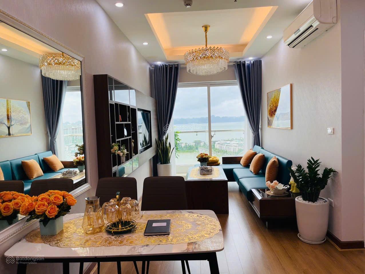 Do chuyển định cư không sử dụng cần bán căn hộ 2PN 80m2 view chính biển trung tâm Bãi Cháy, Hạ Long