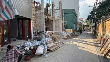 Bán căn nhà xây tâm huyết 7T thang máy 45m2 lô góc oto tải ra vào nằm ngay Sài Đông Vũ Xuân Thiều