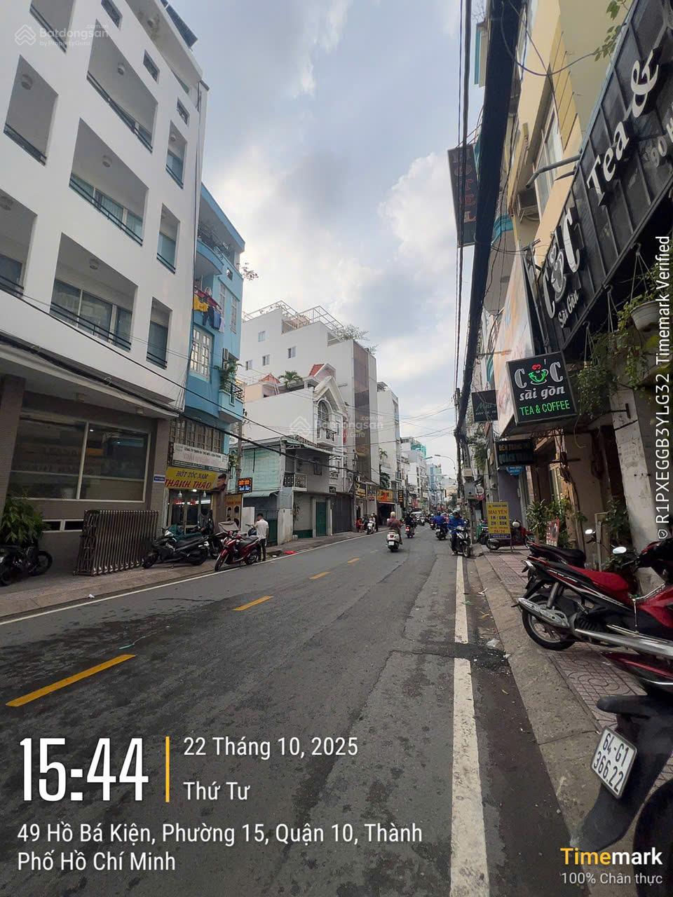 Tòa nhà mặt tiền Hồ Bá Kiện, P15, Quận 10, DT: 231.5m2, hầm 6 tầng, HĐT: 150tr, giá 38 tỷ