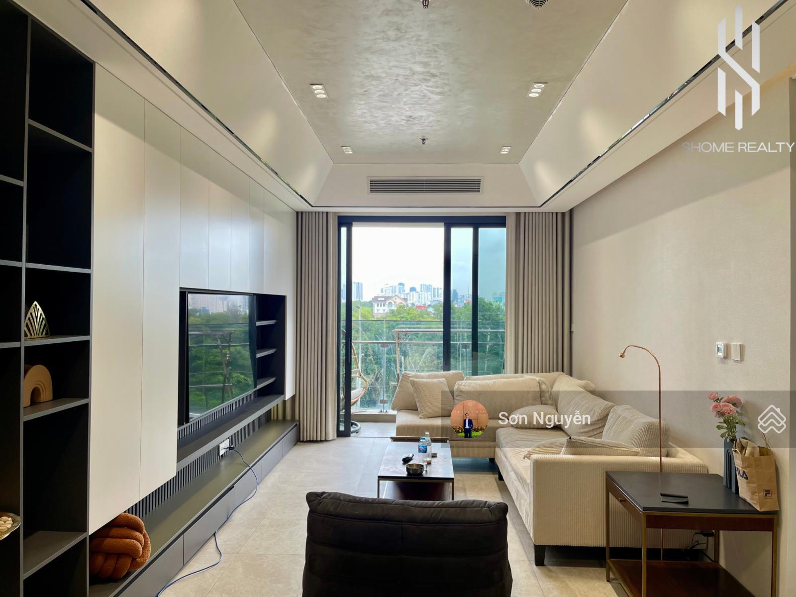 Cho thuê The River - Căn 3PN full nội thất cao cấp - view sông & Landmark - Thang máy riêng