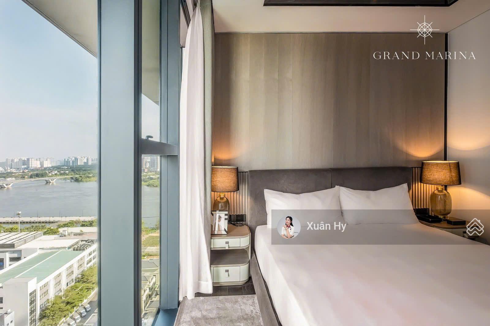 Bán căn hộ 1PN Grand Marina Saigon (Marriott) Q1, Tòa Lake, 63m2. Đã có sổ. Full nội thất 5 sao