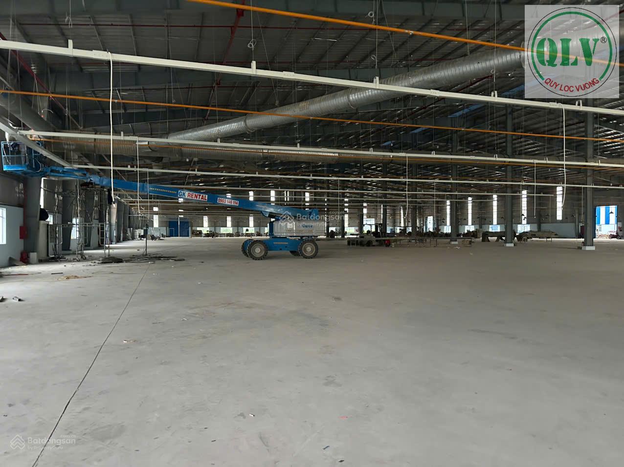 Cho thuê nhà xưởng Tân Uyên, Bình Dương 220.000m²