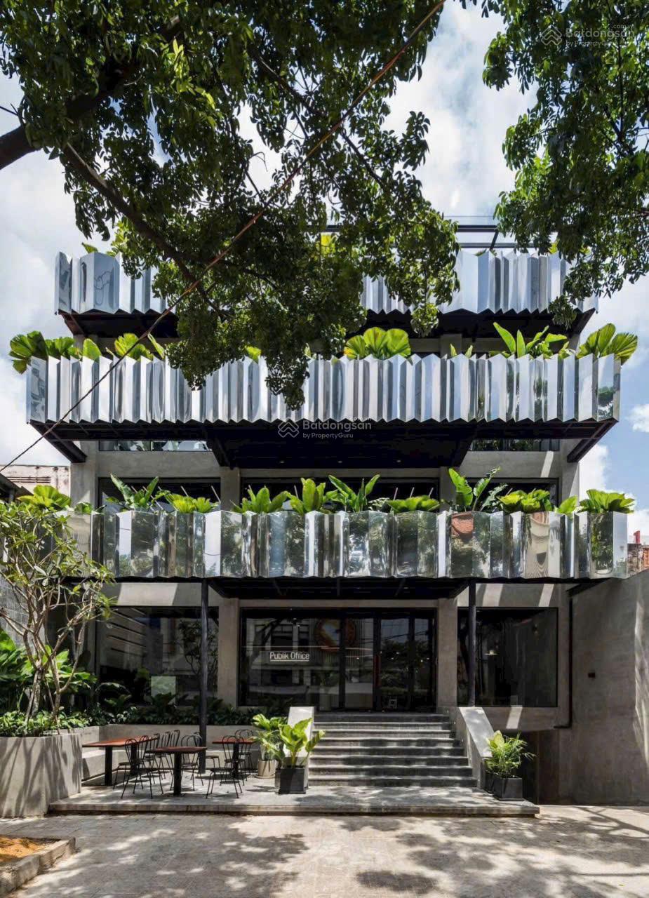 Cho thuê tòa nhà siêu đẹp mặt tiền (16m) số: 38 Nguyễn Thị Diệu, Quận 3, hầm 4 tầng thang máy PCCC.