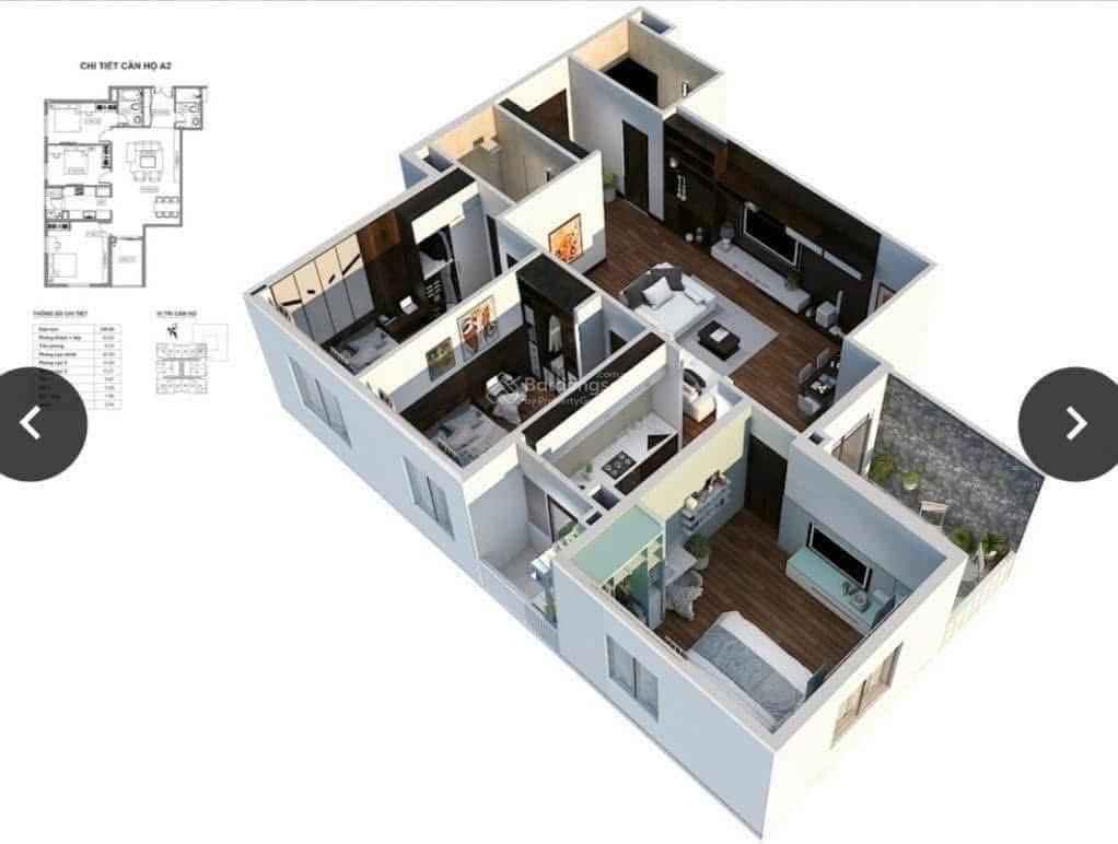 Bán căn hộ chung cư HPC Landmark 105, La Khê, Hà Đông, Hà Nội, 7,5 tỷ, 112m2, view đẹp