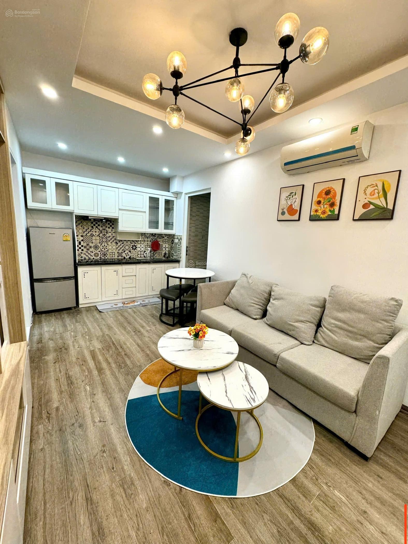 Căn 46m 2 phòng ngủ 1 nhà tắm toà HH3 Linh Đàm Hoàng Mai, nội thất full mới, tầng trung, giá 2.Xtỷ