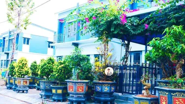 Căn tứ lập 80m2 full thổ cư, 1 trệt 1 lầu tại KĐT Oasis, trục thông đẹp, sổ hồng sẵn, Giá 1,6 tỷ