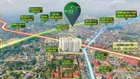 Quỹ căn đợt cuối chung cư tecco thịnh đán Thái nguyên 2pn, 70,57m2, view nội khu, tầng cao