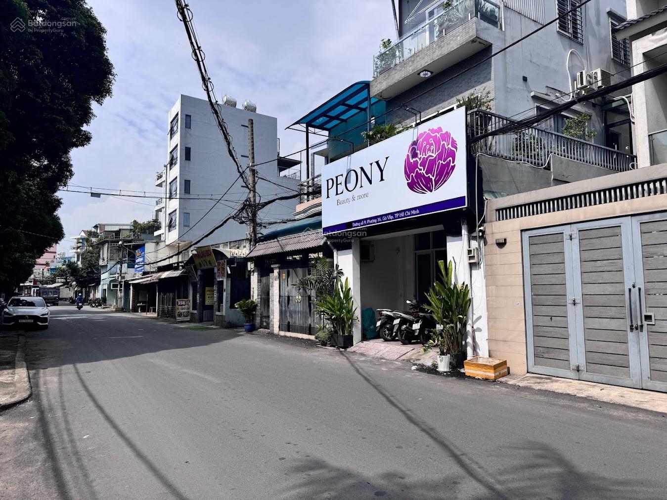 Mặt tiền Đường số 9 Phường 16, DT 10x15m, 1 trệt 2 lầu. Giá chỉ 20,5 tỷ