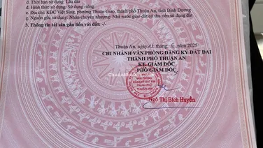 Bán đất 100m2 tại DA2, Thuận Giao, Thuận An, Bình Dương chỉ với giá cực chất 41 triệu/m2