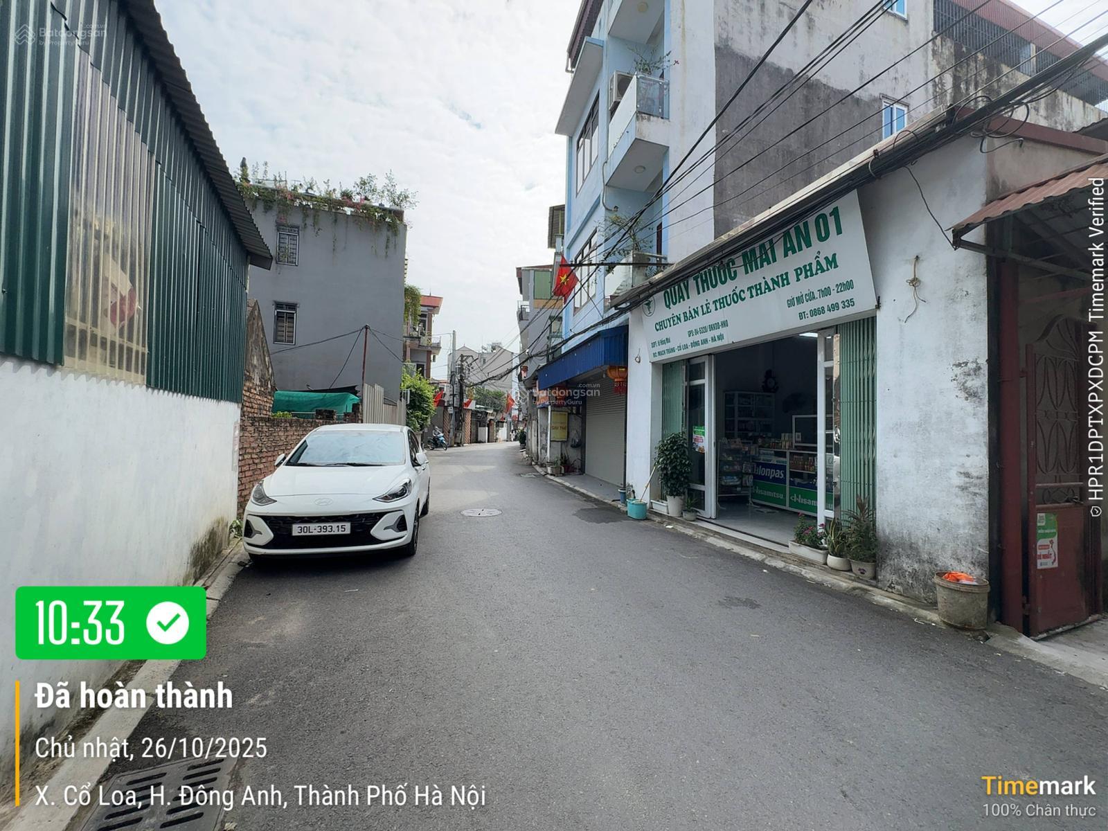 Hót. Phải thật nhanh. Bán đất tặng nhà vị trí đẹp 2 mặt thoáng đc: Mạch Tràng - Cổ Loa