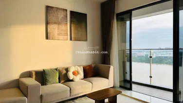 Cần thuê 3PN One Verandah Tầng cao view sông ngắm hoàng hôn. Nhà mới Gía 34triệu