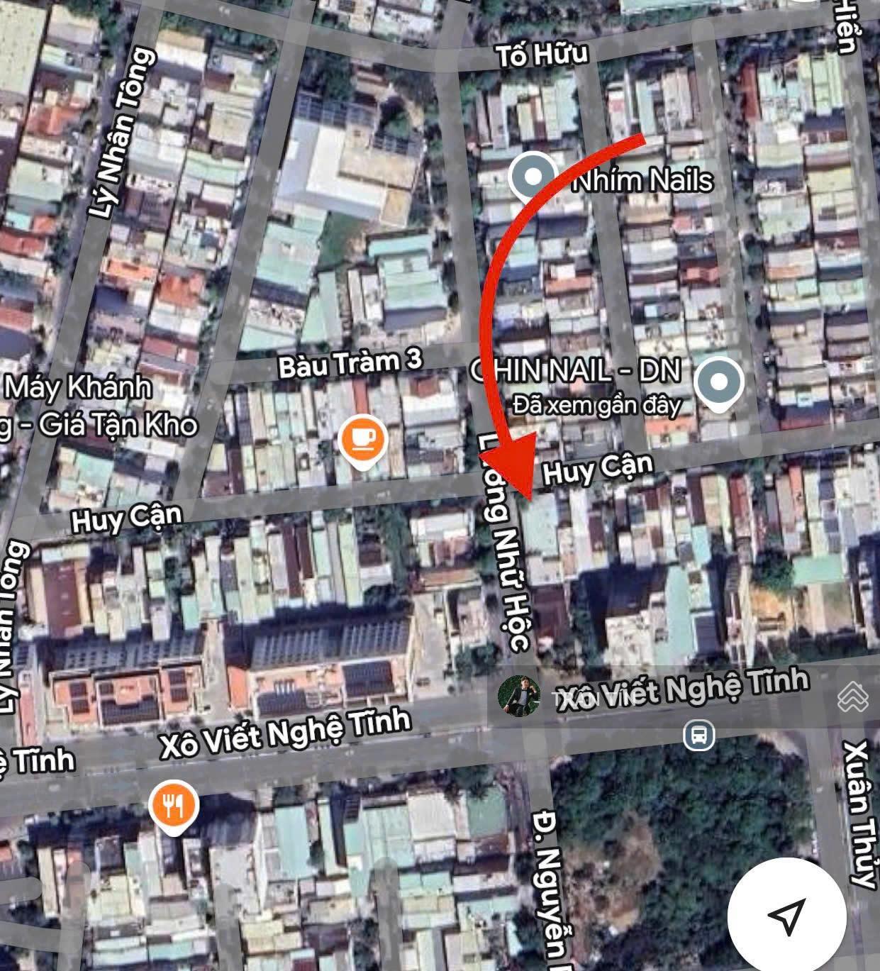 Chính chủ cần bán lô góc 2 mặt tiền đường Lương Nhữ Hộc - Huy Cận