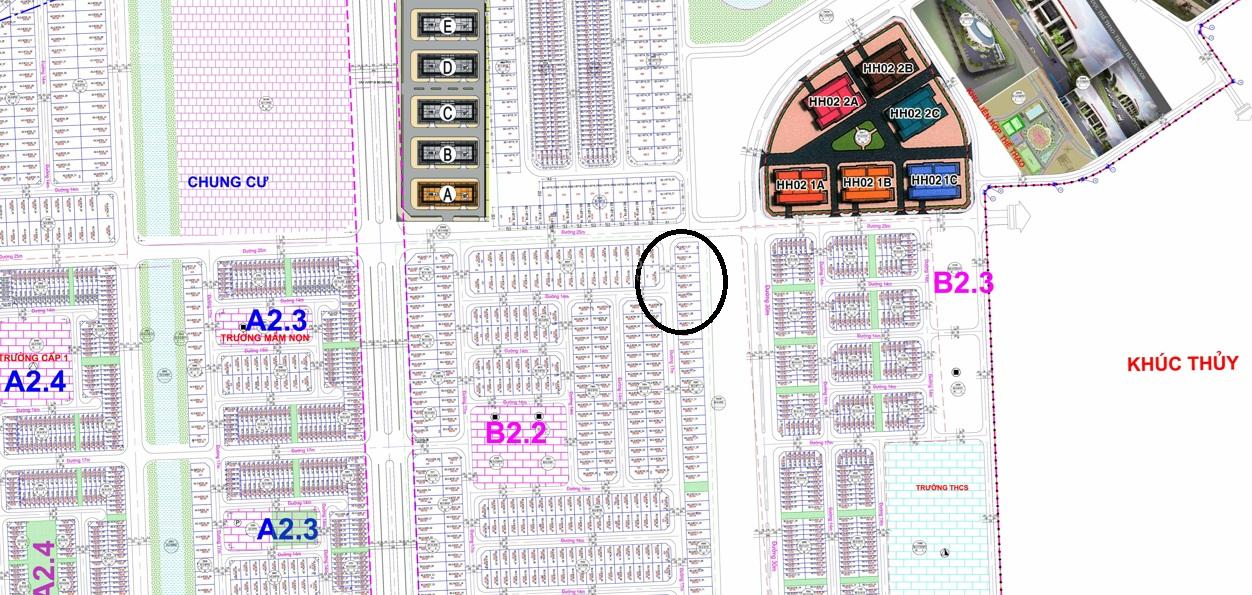 Bán biệt thự 250m2, vị trí kinh doanh tốt khu B2.2