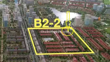 Bán biệt thự 250m2, vị trí kinh doanh tốt khu B2.2