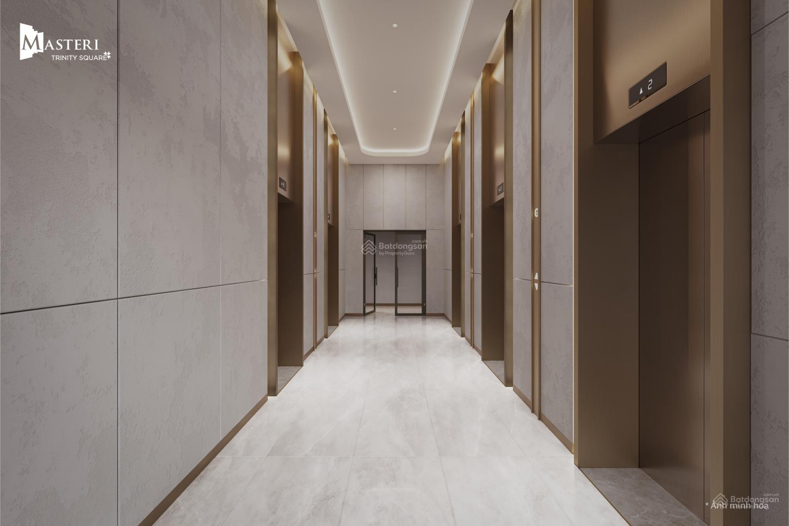 Bán nhanh căn 2PN tầng trung 60m2 Masteri Trinity Square bán nguyên giá, không chênh 3.8 tỷ