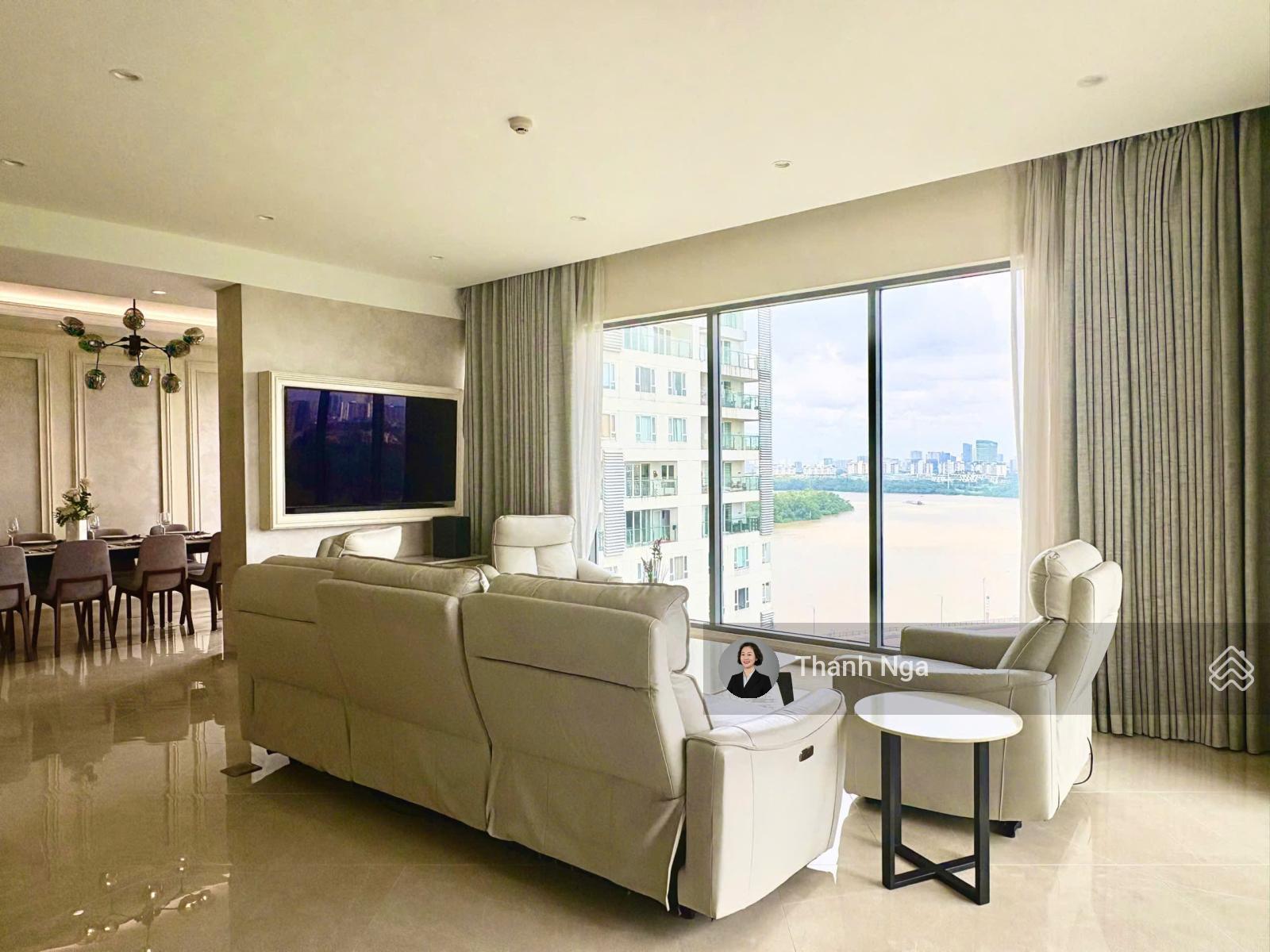 Bán nhanh căn hộ 4PN Đảo Kim Cương giá cực tốt, trực diện sông & Landmark 81, tặng suất đậu Oto