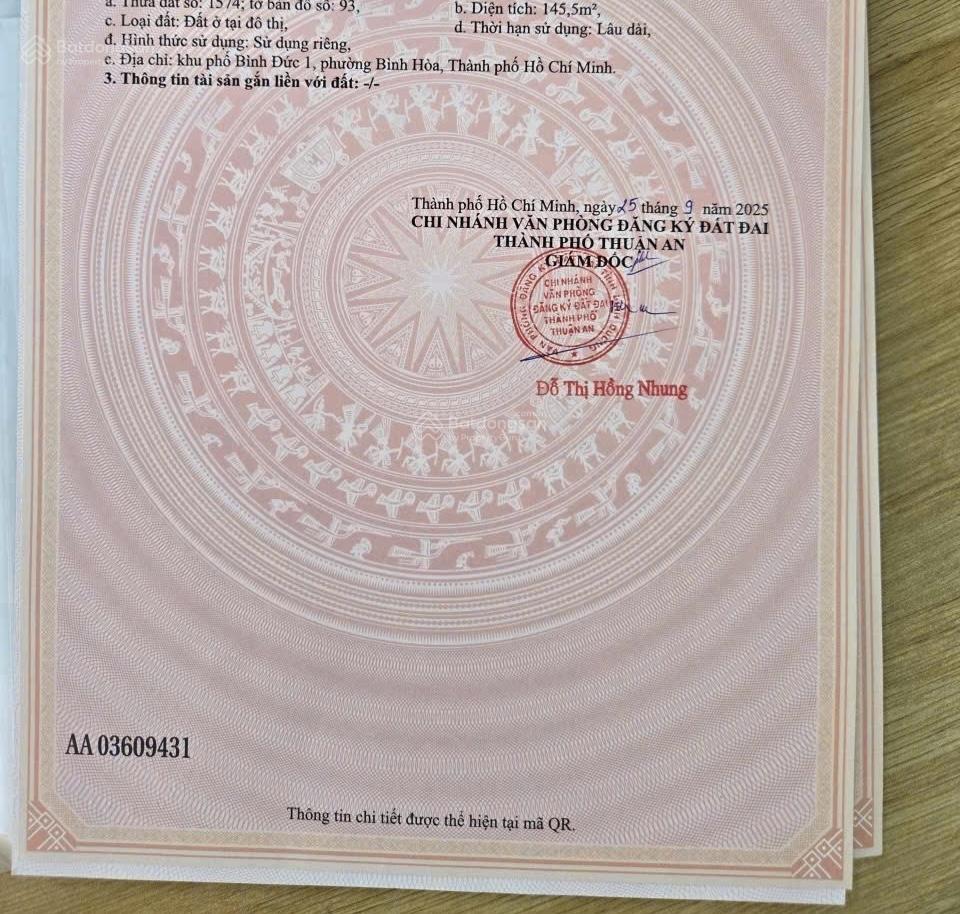 Đất đẹp góc 2MT 145m2 Bình Hòa gần cầu Ông Bố, Lotte Mart 500m, giá chỉ 4,6 tỷ