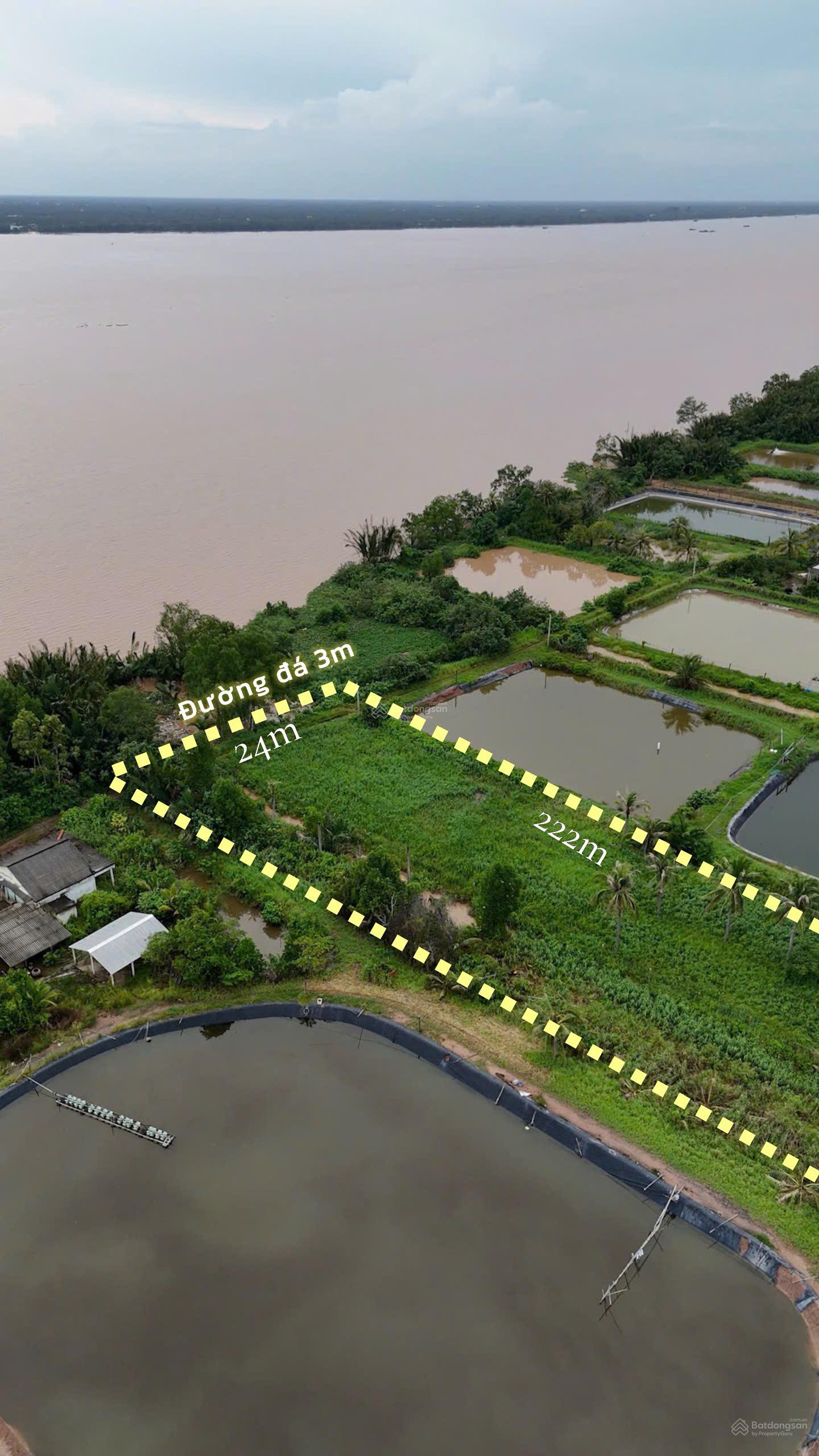 5.345m² đất mặt tiền sông siêu đẹp Giá siêu êm 265 triệu/1.000m² 5.345m² đất mặt tiền sông siêu đẹp Giá siêu êm 265 triệu/1.000m²