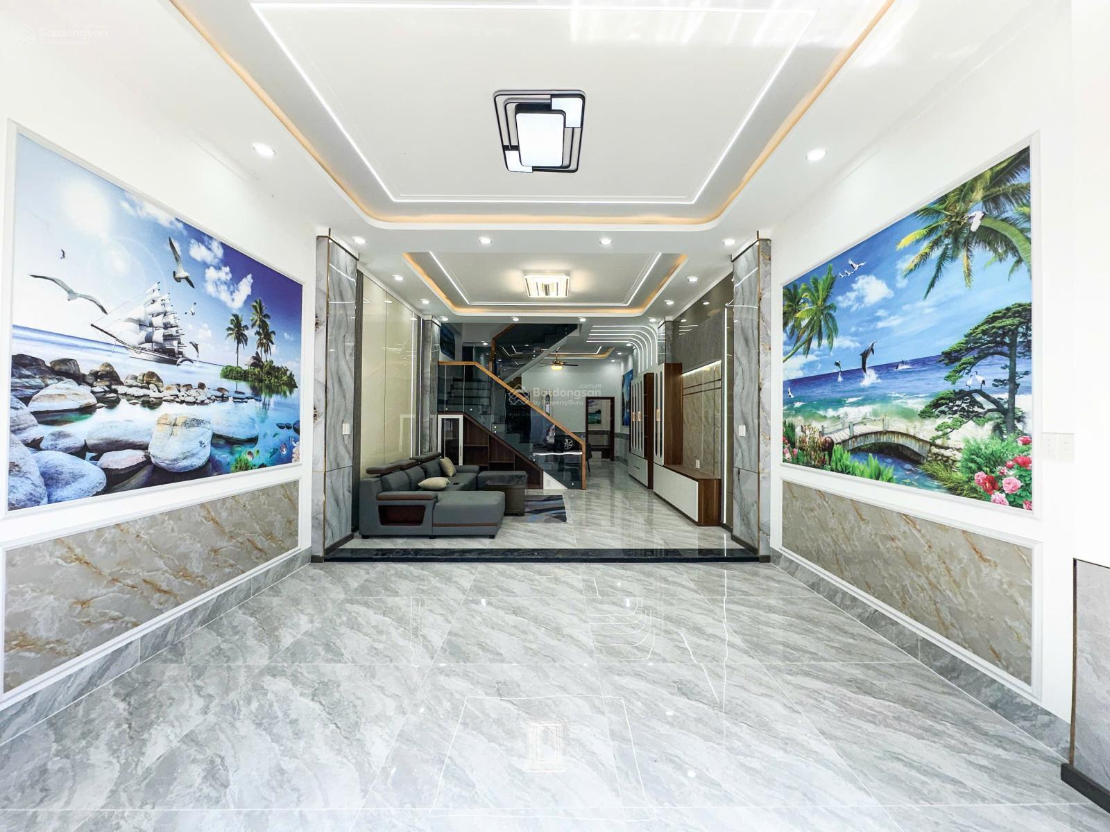 Chủ gửi bán nhà 1 trệt 2 lầu 3 tấm đúc KDC cổng sau Cty Pouchen P. Hoá An