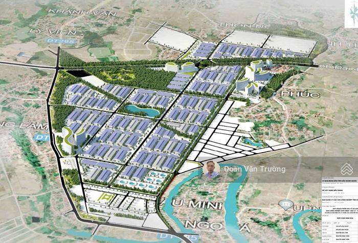 Bán đất KCN Châu Minh-Bắc Lý -Hương Lâm , Huyện Hiệp Hoà , Bắc Giang .DT 0,7ha -1ha-1,5ha-2ha-3ha.