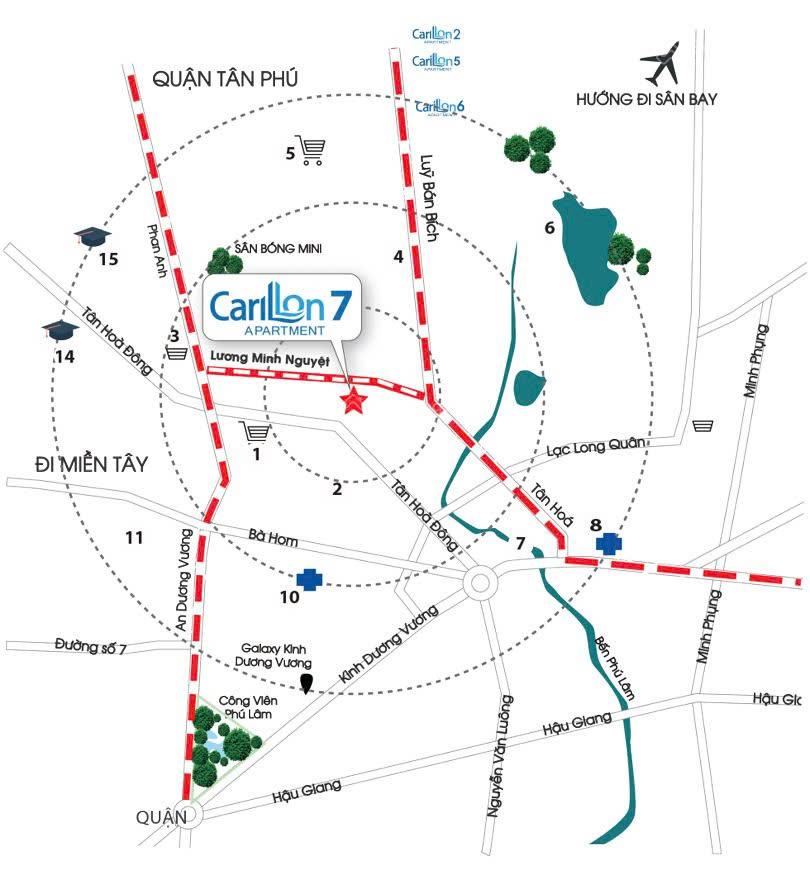 Giỏ hàng căn hộ Carillon 7 Lương Minh Nguyệt, Tân Phú DT: 50m² giá 3tỷ, sổ hồng. LH: 0704 898 ***