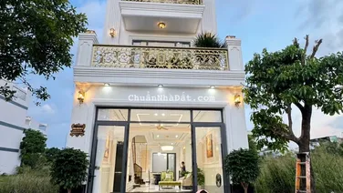 Bán nhà 4lầu full nội thất cao cấp khu dân cư Anh Tuấn Nhà Bè giá 9tỷ800 DT 83m2. LH 0909 519 ***