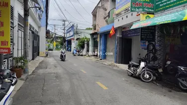 MẶT TIỀN KINH DOANH HIỆP THÀNH 45 CÁCH LÊ VĂN KHƯƠNG 50M NHÀ 3 TẦNG 65M NHỈNH 7 TỶ