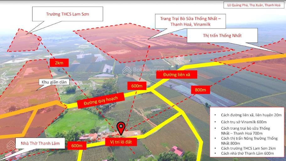 Chỉ với 100tr sở hữu ngay một lô đất bám trục Liên Thôn tại Thọ Xuân Thanh Hoá