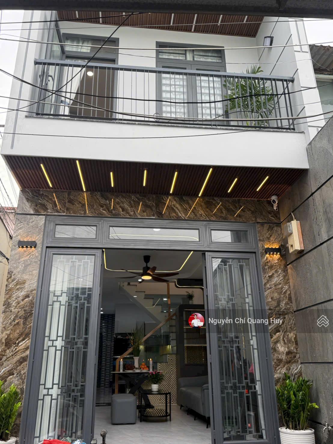 Nhà phố hiện đại - mặt tiền hẻm 3,5m chợ Tân Quy quận 07 gần Lotte Mart - 4x15m sổ hồng giá 6,2 tỷ