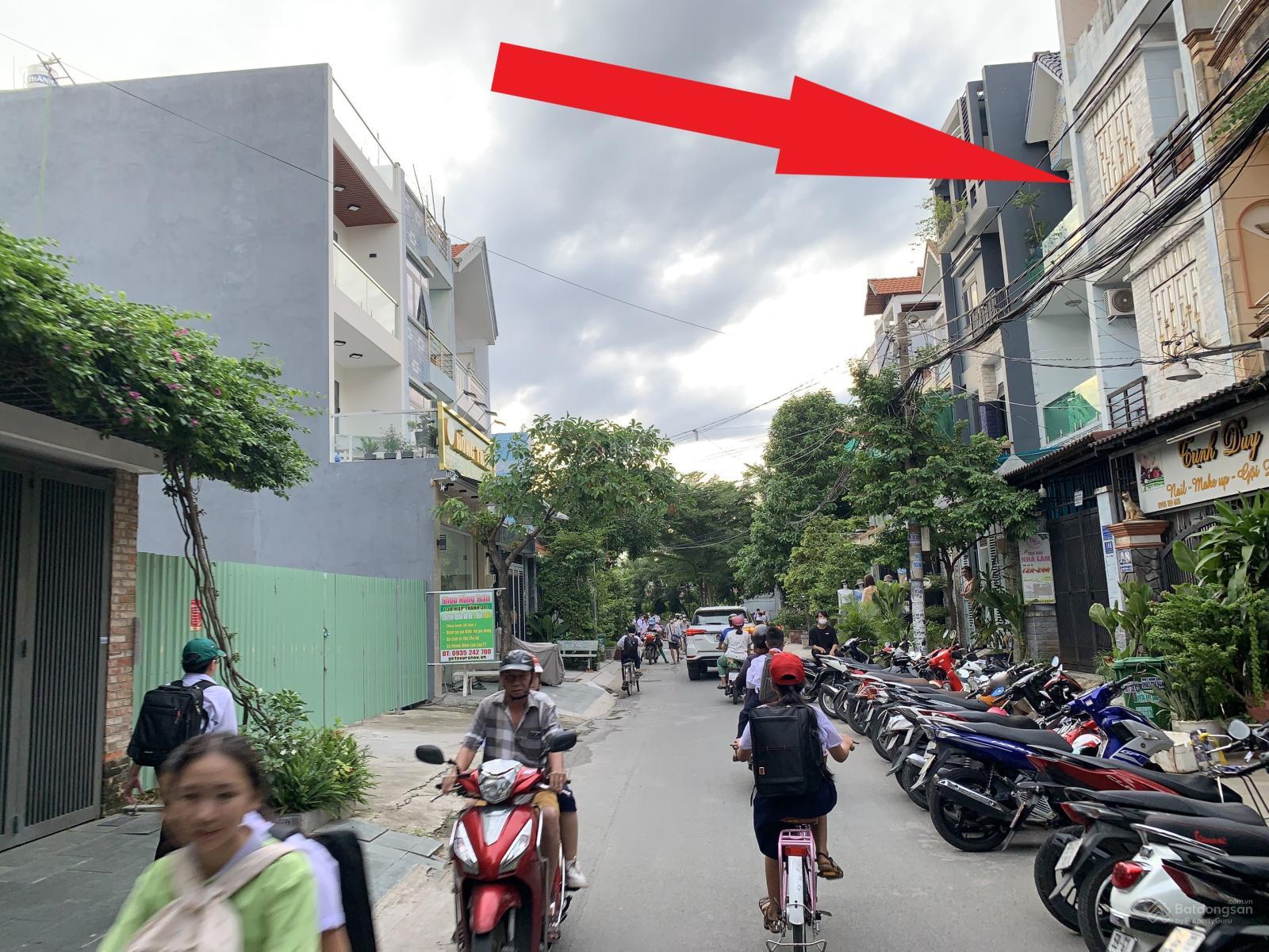 Nhà mặt tiền Chung Thị Minh - HT31 DT 4,5x20m, 3 tấm, ngay cổng sau THCS Nguyễn Huệ