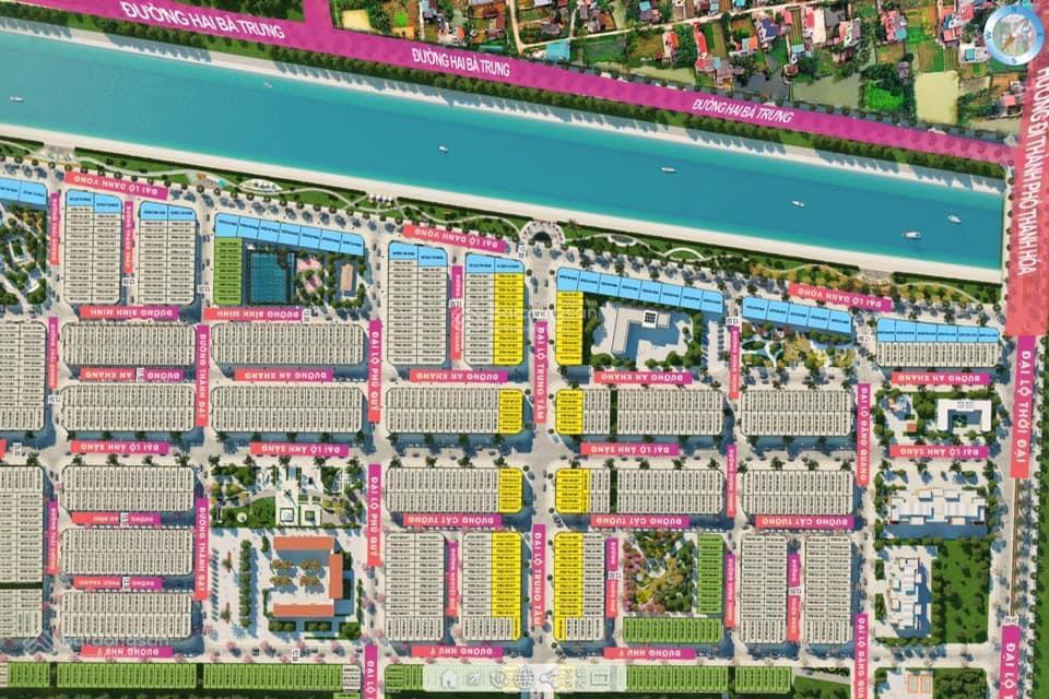 Chính chủ cần bán biệt thự view sông đẹp nhất dự án TNR Stars Bỉm Sơn, Thanh Hoá. 28 triệu / m2