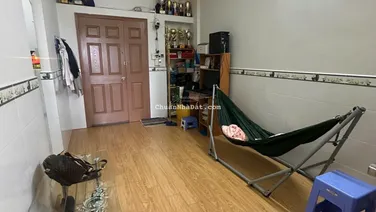 Bán căn hộ Hưng Phú 48m2, 2 phòng ngủ, tầng 2, thang máy, sàn lót gỗ, Đông Nam