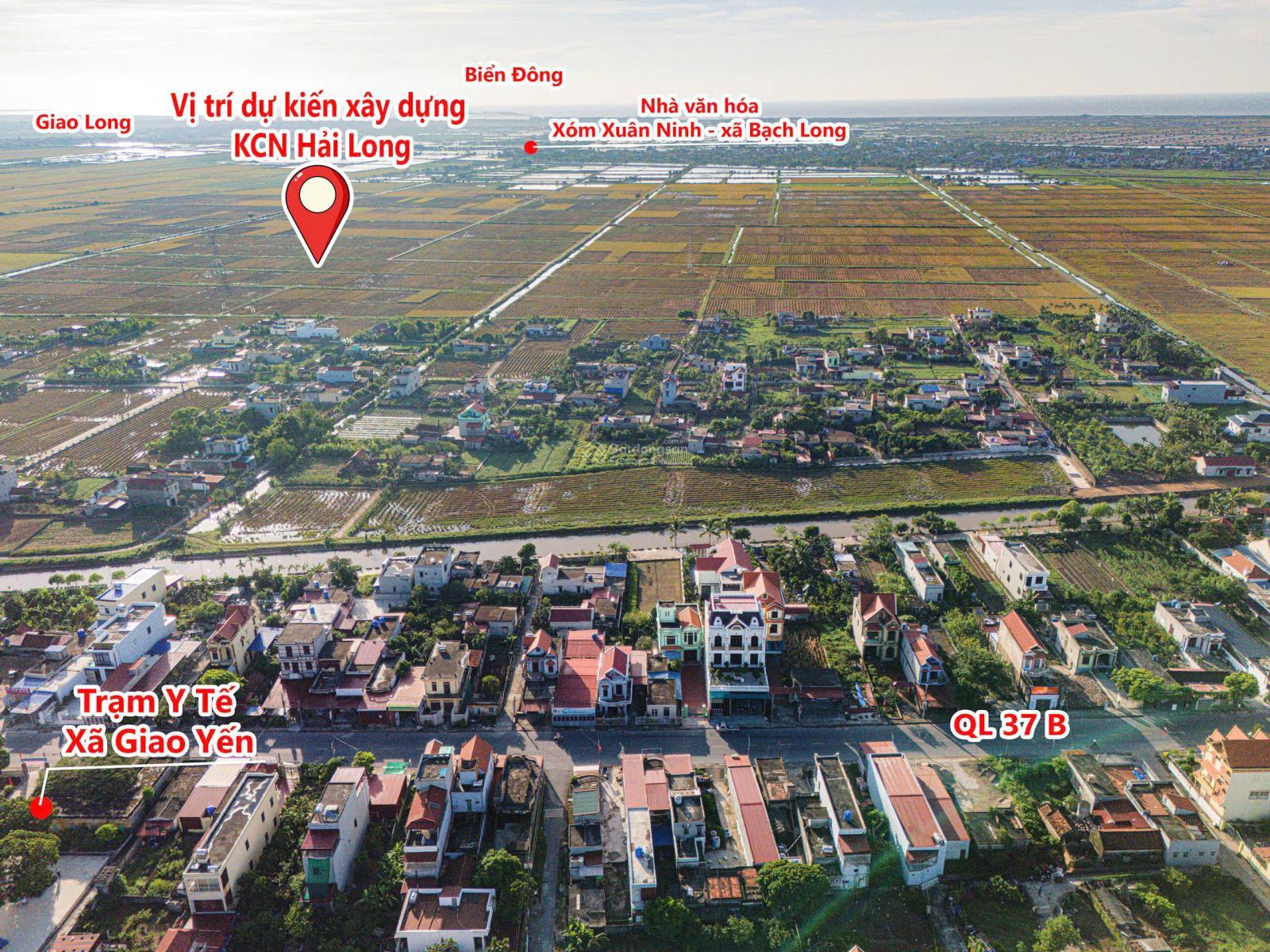 Bán đất thổ cư 100m² Giao Phong Giao Thủy, Nam Định sổ riêng lâu dài