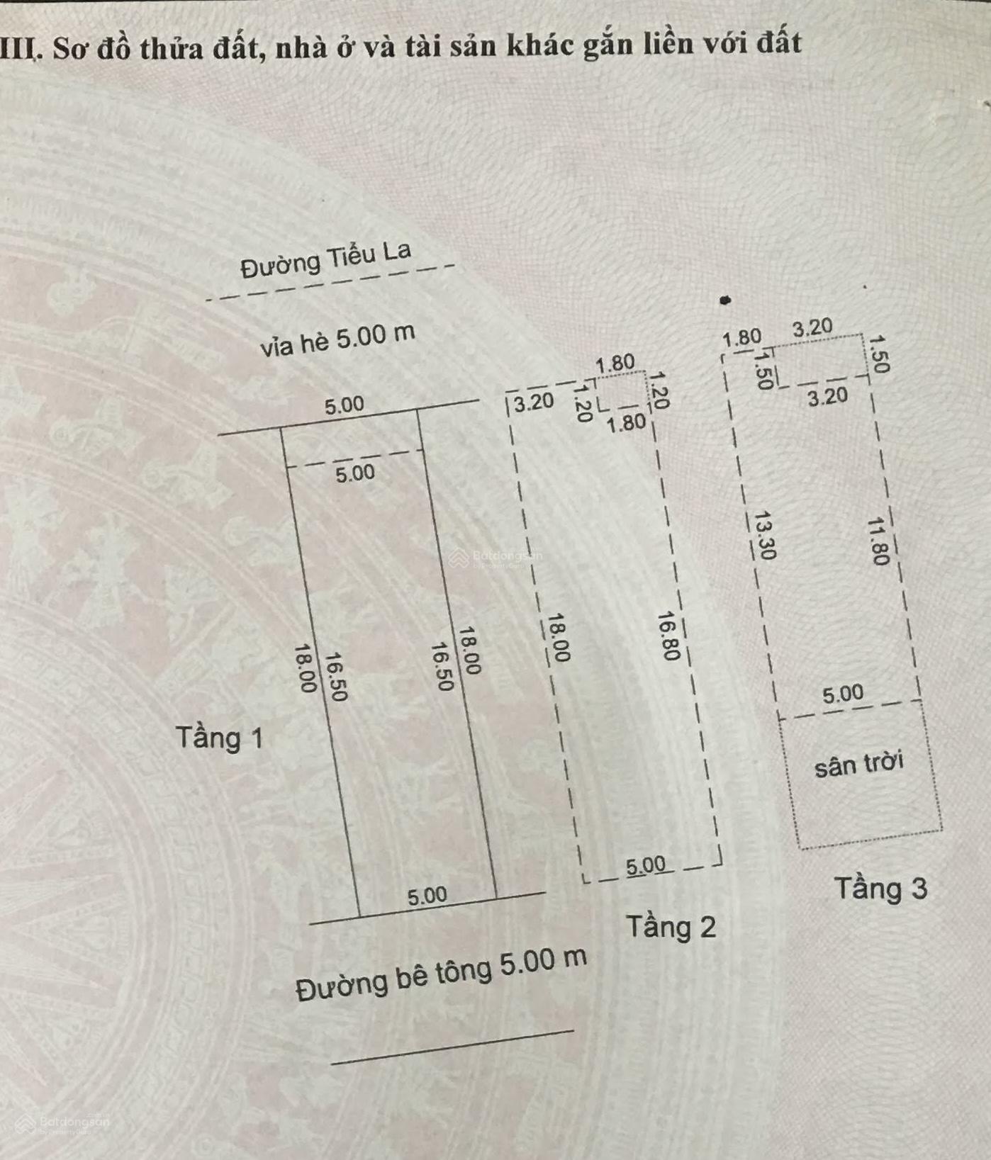 Chính chủ cần bán nhanh nhà 3 tầng 2mt trước sau đường Tiểu La- Hoà Cường Bắc- Hải Châu.