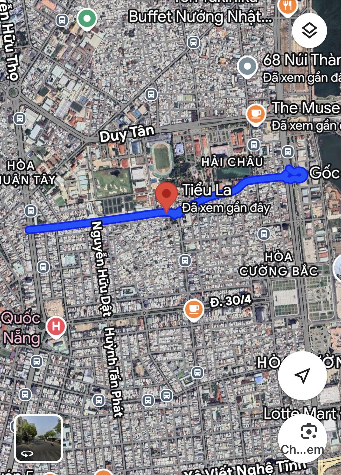 Chính chủ cần bán nhanh nhà 3 tầng 2mt trước sau đường Tiểu La- Hoà Cường Bắc- Hải Châu.