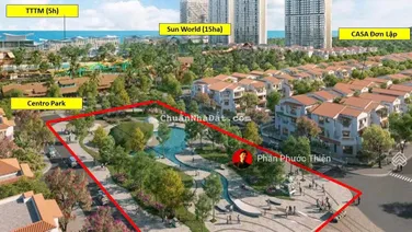 Biệt Thự Đơn Lập 1 Hầm 3 lầu (14x20), view Sun World 15ha mua từ CĐT Sun Group - LH 0931 793 ***