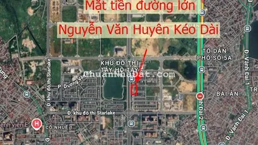 Cho thuê văn phòng 100m2, mặt tiền đường Xuân Tảo, Nguyễn Văn Huyên kéo dài, để xe oto thoải mái