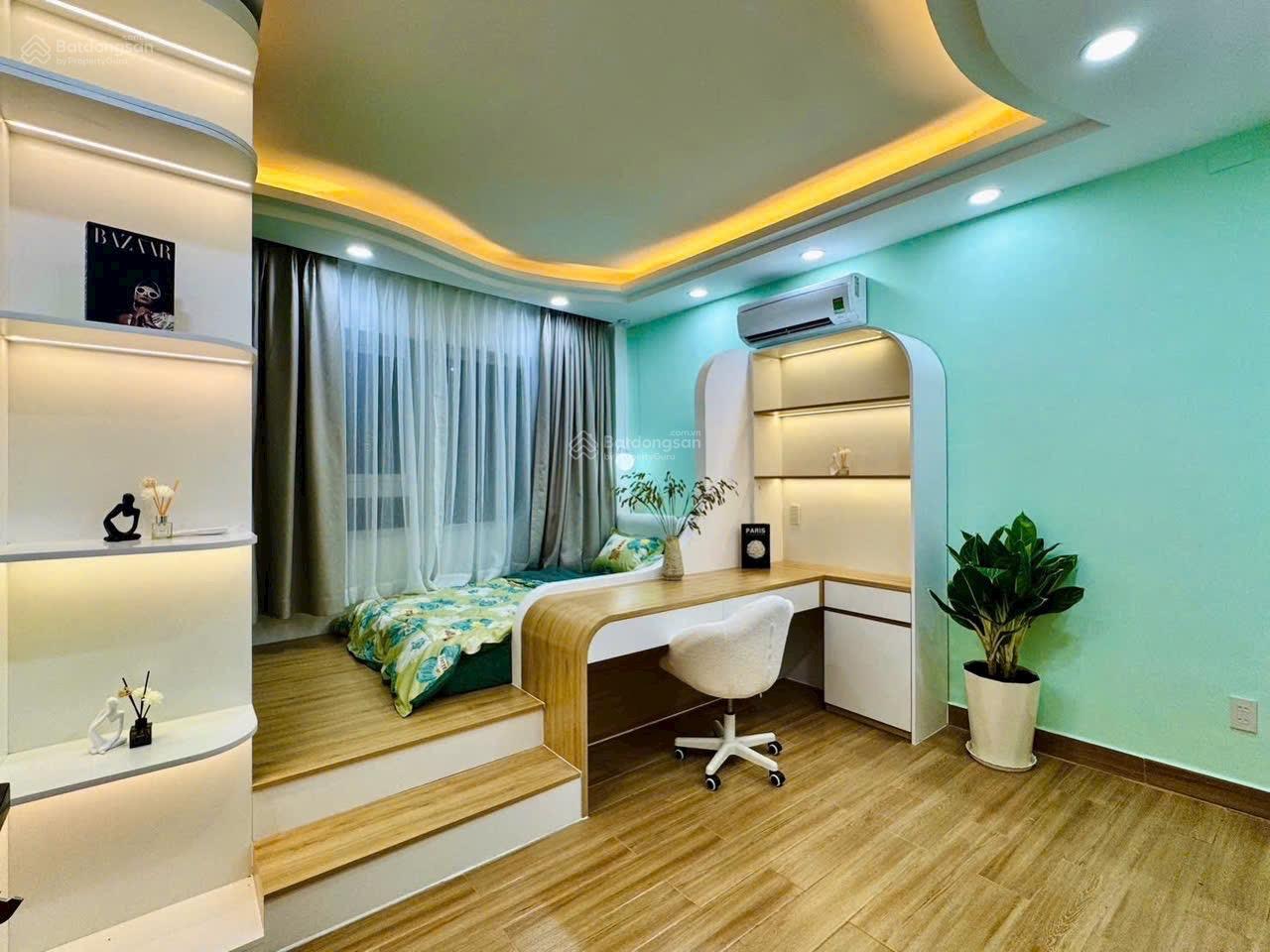 CHO THUÊ NHÀ NGUYÊN CĂN TRƯỜNG SA-5 TẦNG-FULL NỘI THẤT- 25TR/THÁNG.