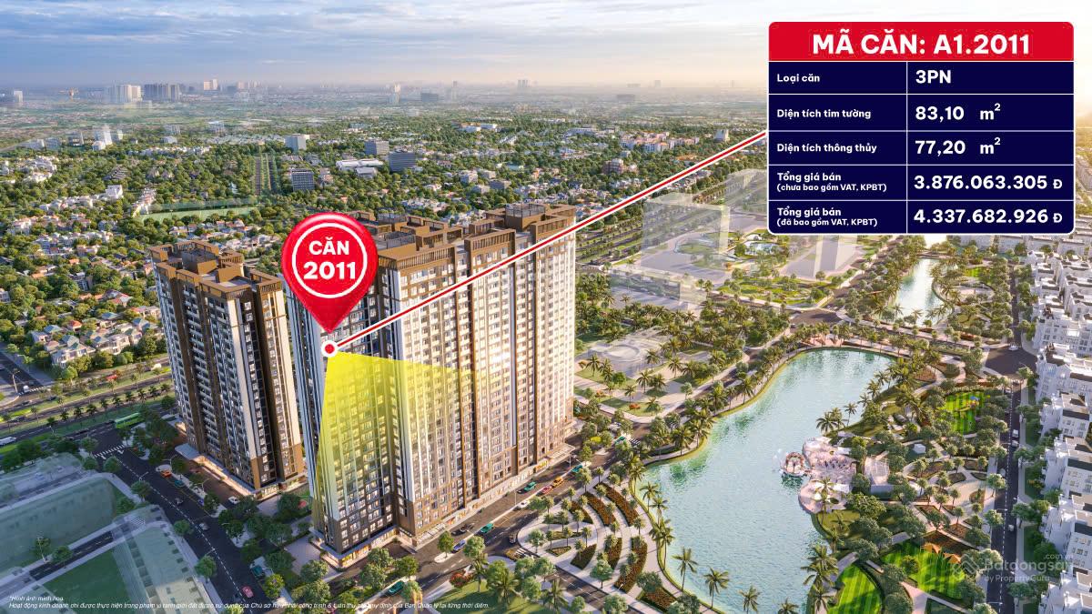 Căn 3 PN view hồ Vinhomes Thanh Hóa siêu rẻ - 0925 908 ***