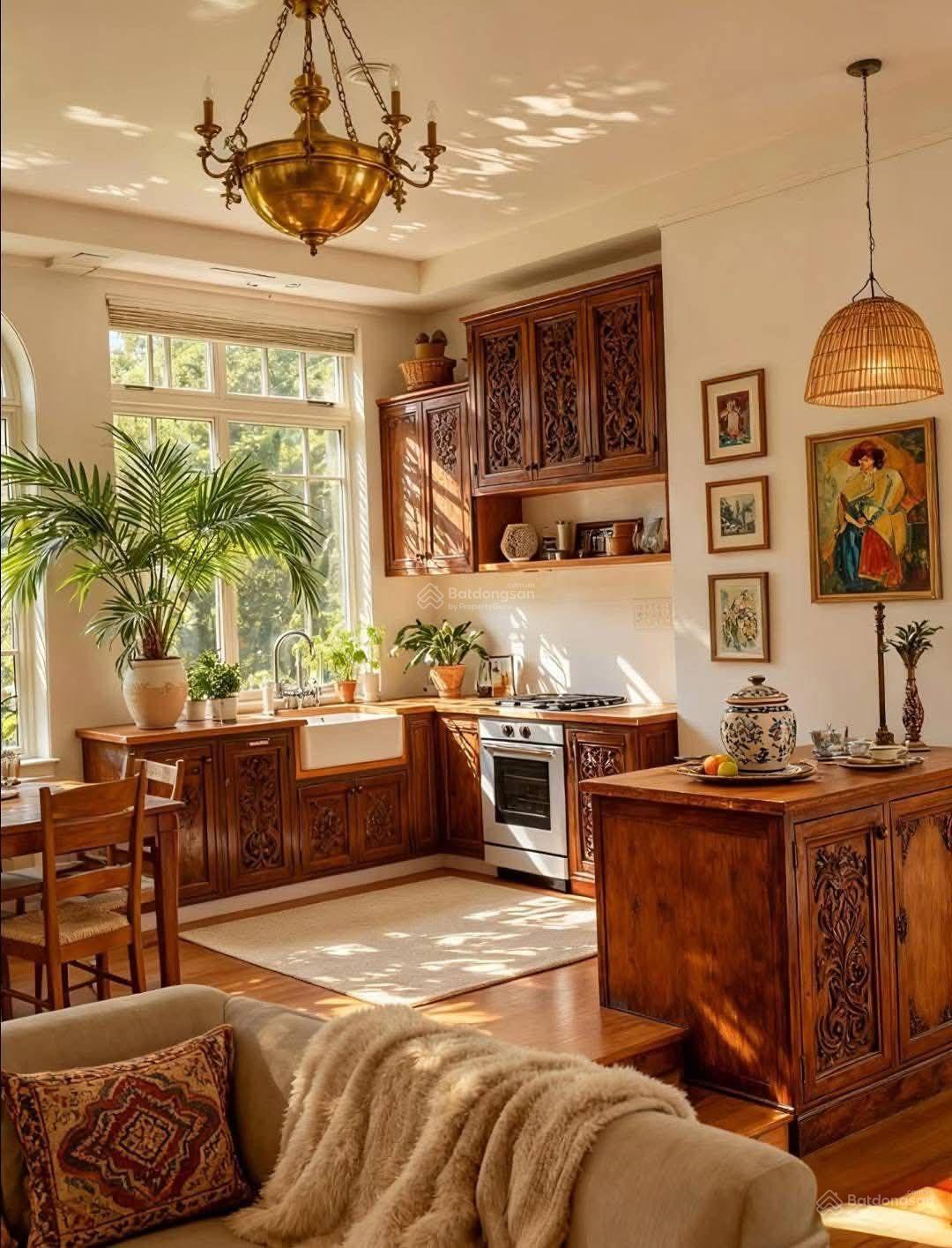 Căn hộ ~100m2, 2 ngủ, 2 WC - 2 mặt thoáng, view phố Trần Hưng Đạo, đi bộ ra nhà hát Lớn, hồ Gươm