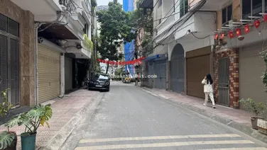 NHÀ 4T HAI MẶT TIỀN MẶT NGÕ 18 HUỲNH THÚC KHÁNG THÔNG NGÕ 91 NGUYỄN TRÍ THANH, DT 53M MT 3,5M 21tỷ