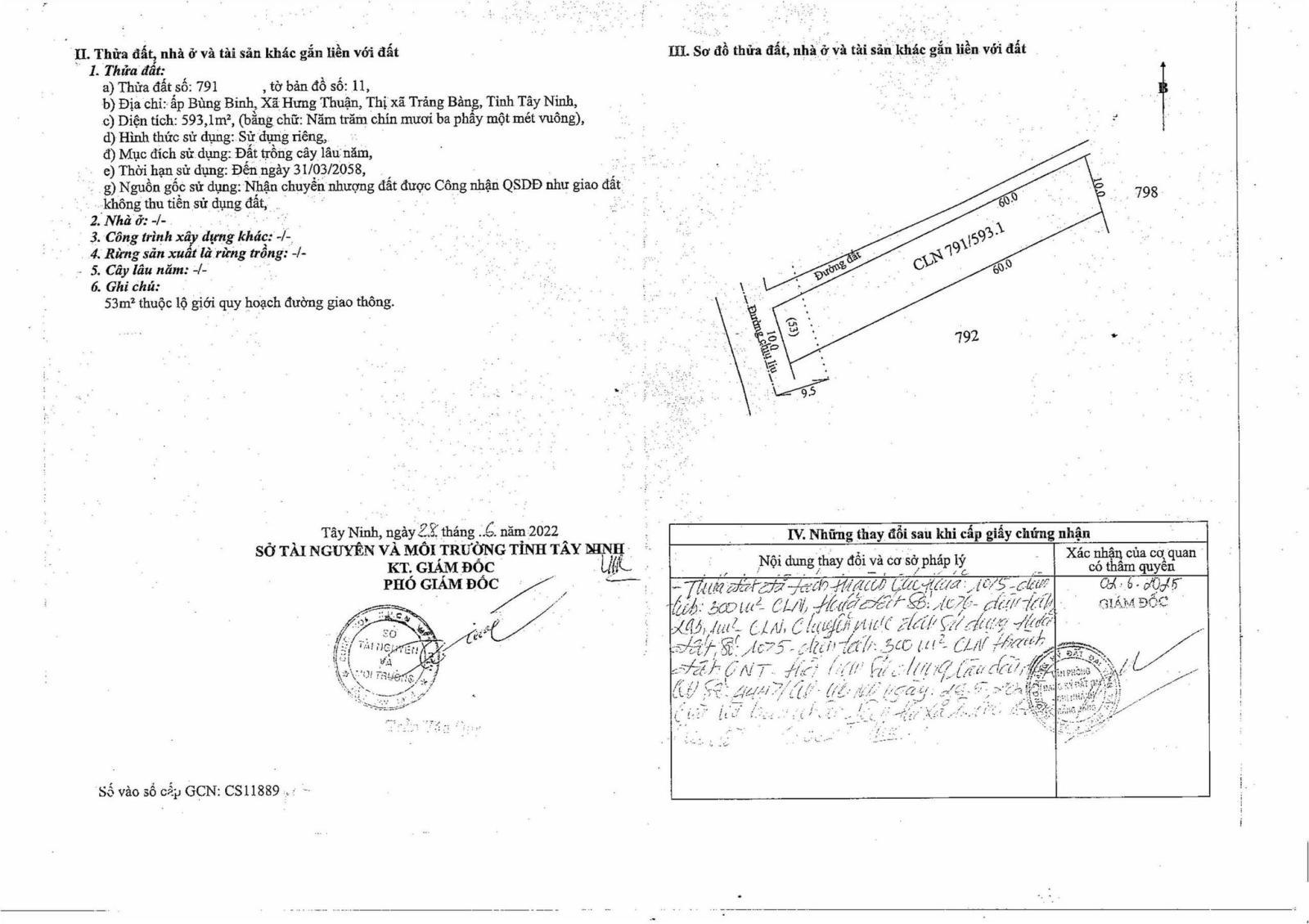 BÁN ĐẤT TẠI ẤP BÙNG BINH - HƯNG THUẬN TẶNG NHÀ GIÁ 2.6 TỶ