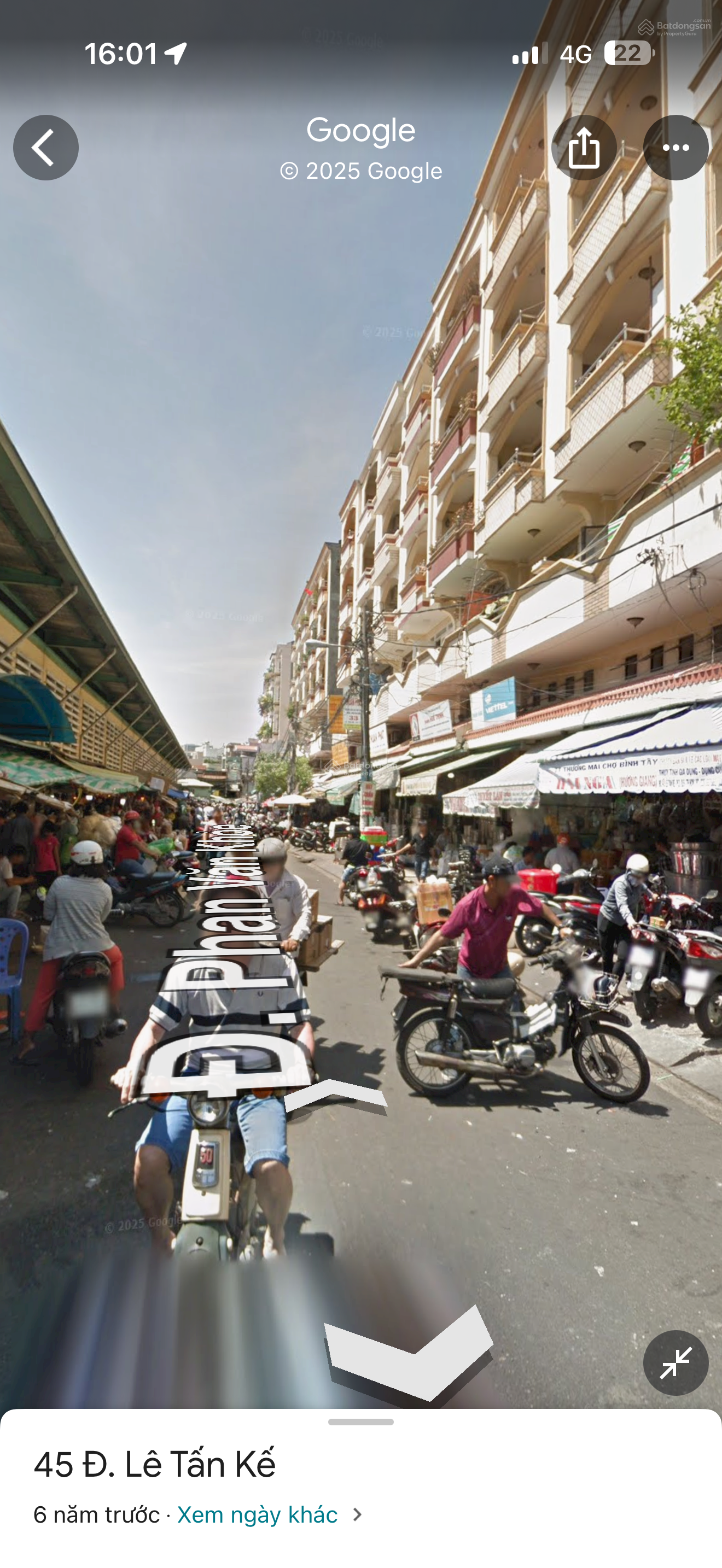 Bán đất có nhà mặt đường Lê Tấn Kế đối diện Chợ Lớn. Giá hấp dẫn