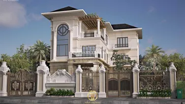 HƠN 130 TR/M2 BÁN CĂN ĐƠN LẬP CẠNH HỒ BT vườn cam 262,2 m² . Xây 3 tầng. Sổ lâu dài.