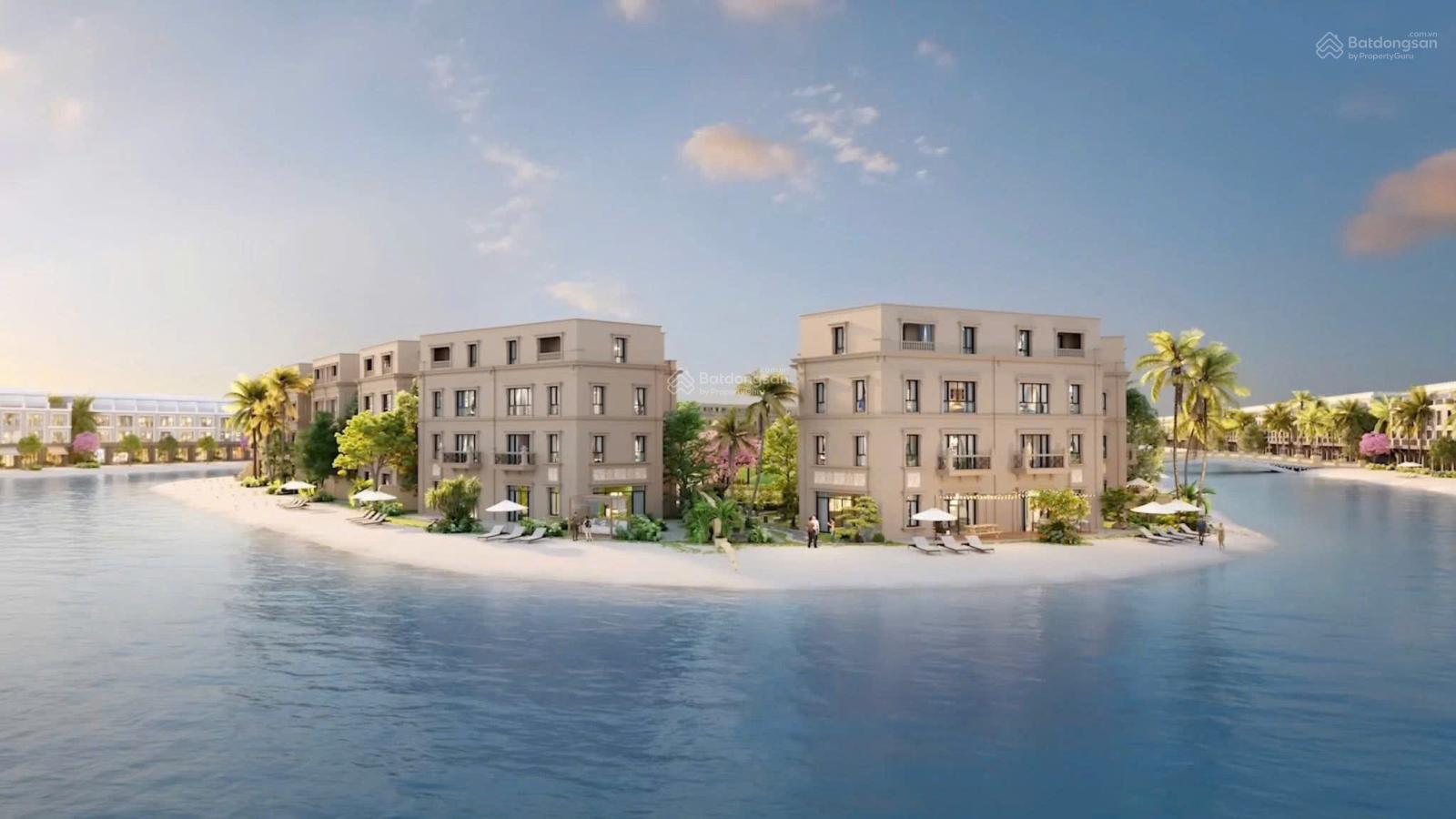 Mua Ở Biệt Thự Đơn Lập Vin Cần Giờ- View Biển Có Bãi Tắm Sau Nhà Trục chính 50m chỉ 113 triệu/m2