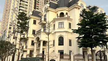 Bán biệt thự The Zei - KDT HD Mon Mỹ Đình - 266m2 xây 5 tầng 1 hầm - nhà mới - sẵn sổ - giá: 95 tỷ