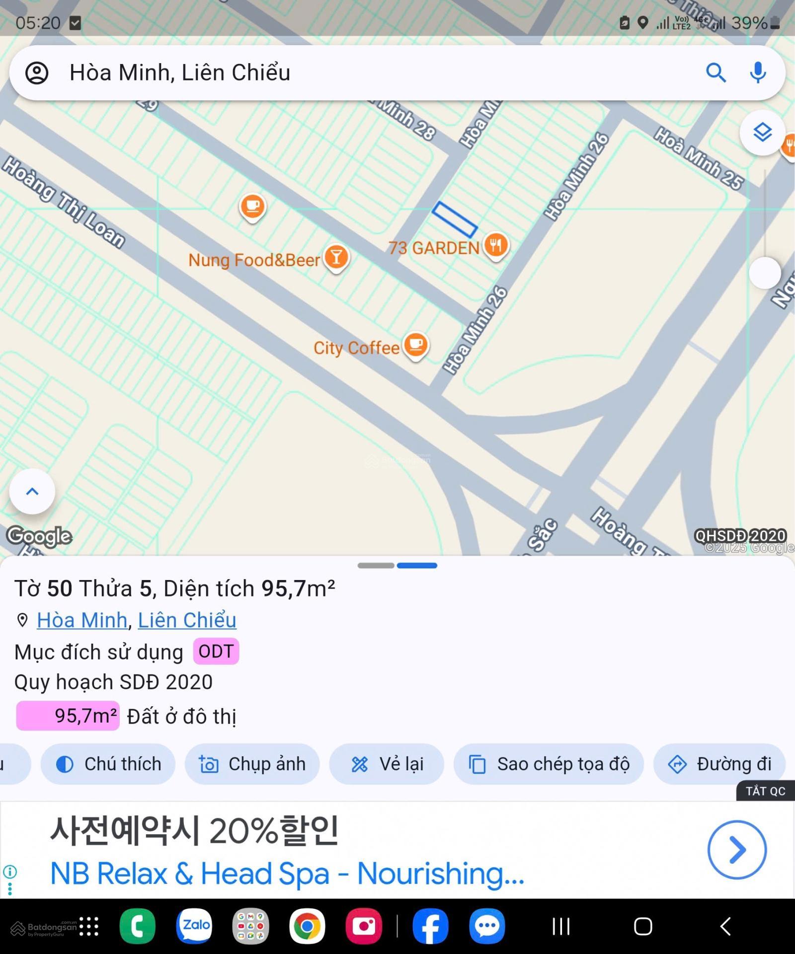 Hoà Minh 27 khu điện âm toàn bộ giá tốt