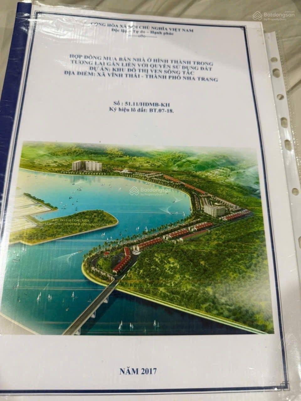 HÀNG HIẾM - lô đất biệt thự 300m2 - trục chính dự án Ven Sông Tắc - giá chỉ 33 tr/m2