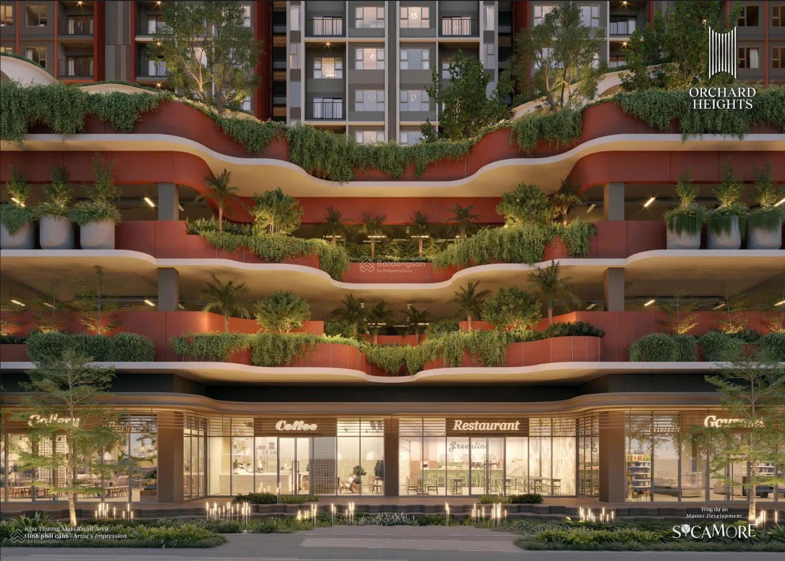 Full giỏ hàng 30 căn giá tốt nhất thị trường ORCHARD HEIGHTS : 2PN 84M2 Giá 4Tỷ , 3PN 106M2 5.1Tỷ